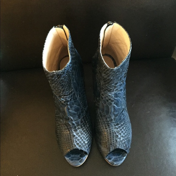 Alexandre Birman Python Booties - Picture 2 of 13